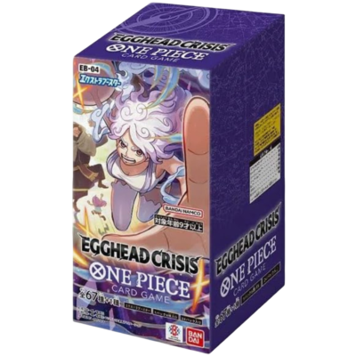 One Piece EB-04 Booster Box Japanese Egghead Crisis sealed