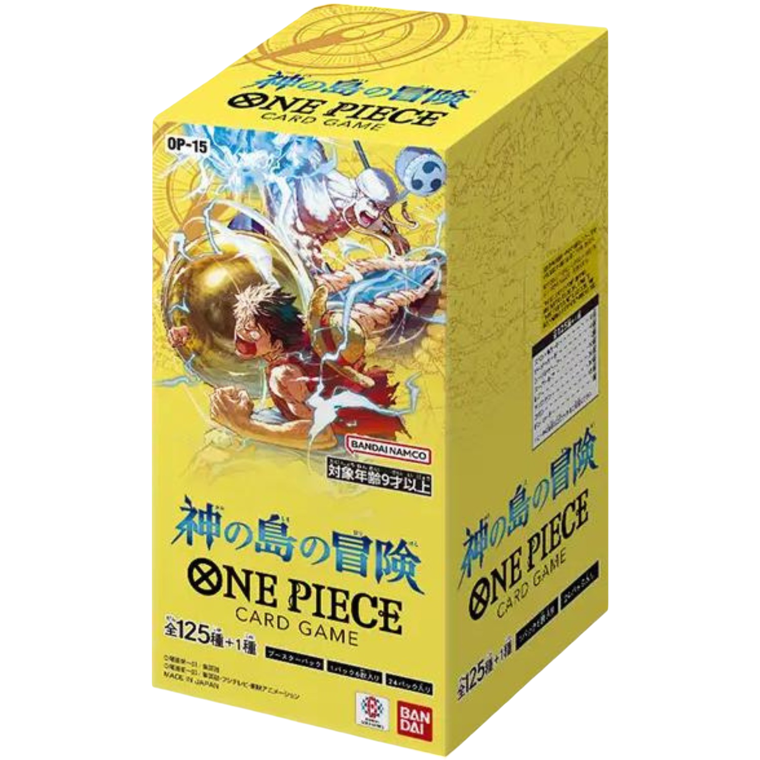 One Piece OP15 Booster Box Japanese Adventure on Kami’s Island Sealed Box One Piece TCG