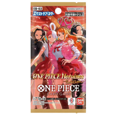 One Piece EB03 Booster Pack Japanese Memorial Collection One Piece Card Game Pack