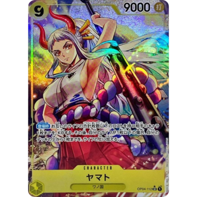 Yamato OP04-112 SR Parallel Alternate Art Kingdoms of Intrigue Japanese One Piece Card Game | DojoTCG India