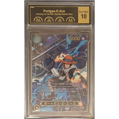 PCG 10 Portgas D. Ace [OP13] EB02-028 R SP One Piece Card Carrying on His Will | DojoTCG India